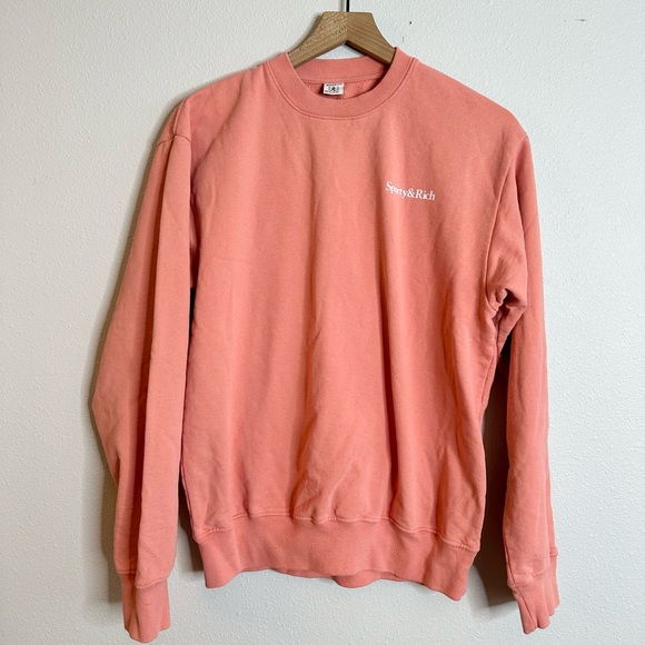 Sporty & Rich Crewneck Sweatshirt XS - Picture 4 of 7
